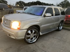 Cadillac Escalade tint at Lalo's Shop Houston